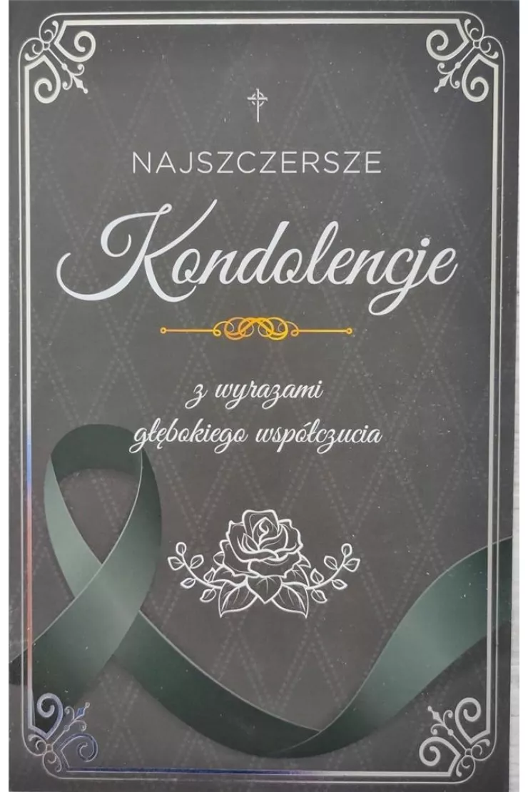 Karnet Kondolencje 2K - 048