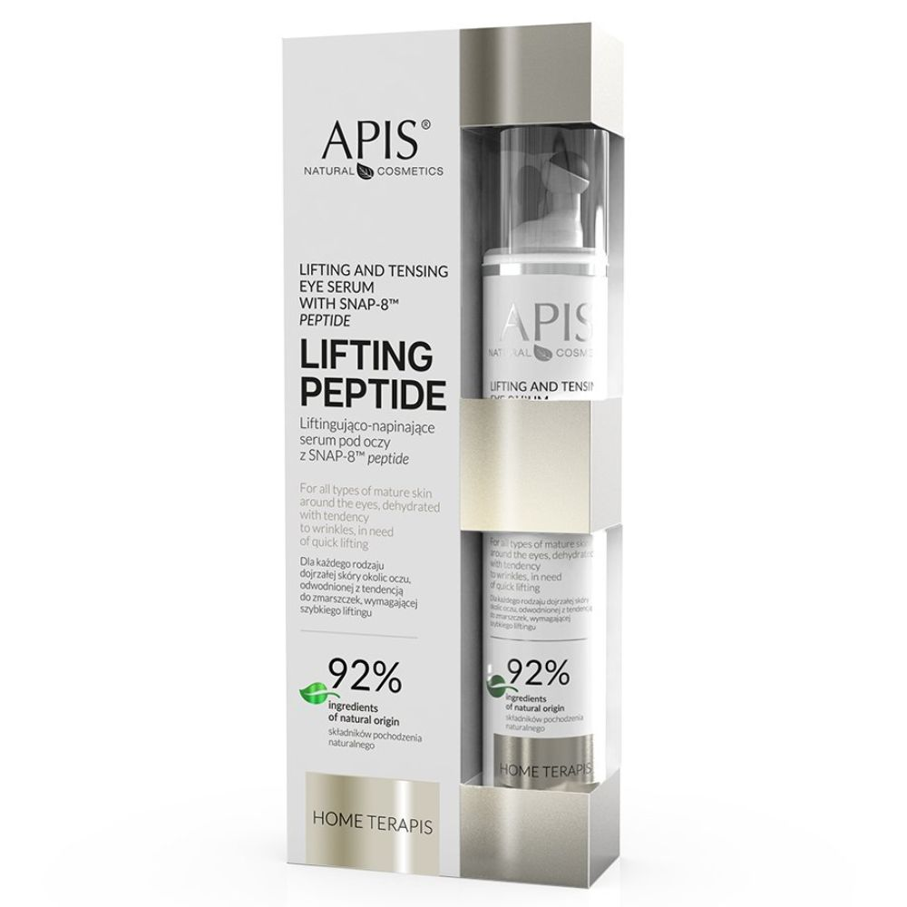 Apis Lifting Peptide Liftingująco- napinające serum pod oczy SNAP-8 MT peptide 30 ml