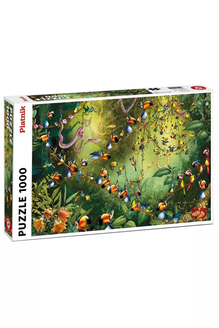 Puzzle 1000 el. Ruyer Tukany w dżungli