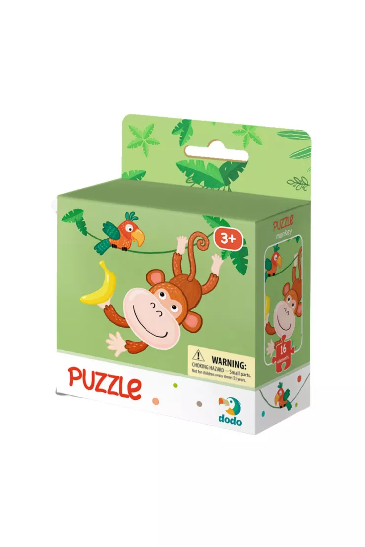 Puzzle 16 el. Małpka