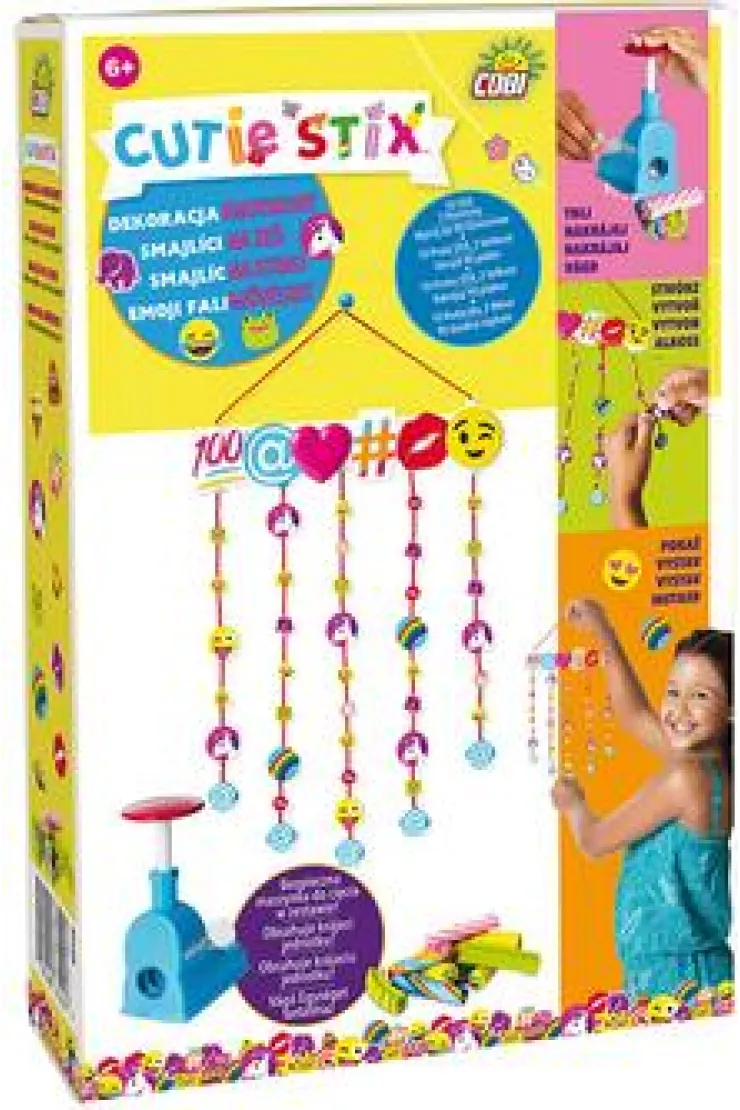 Cutie Stix. Dekoracja emotikony