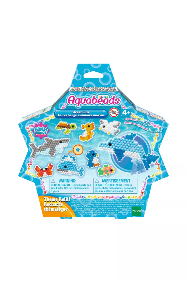 Aquabeads Koraliki Gwiazdki ocean zestaw uzupełniający