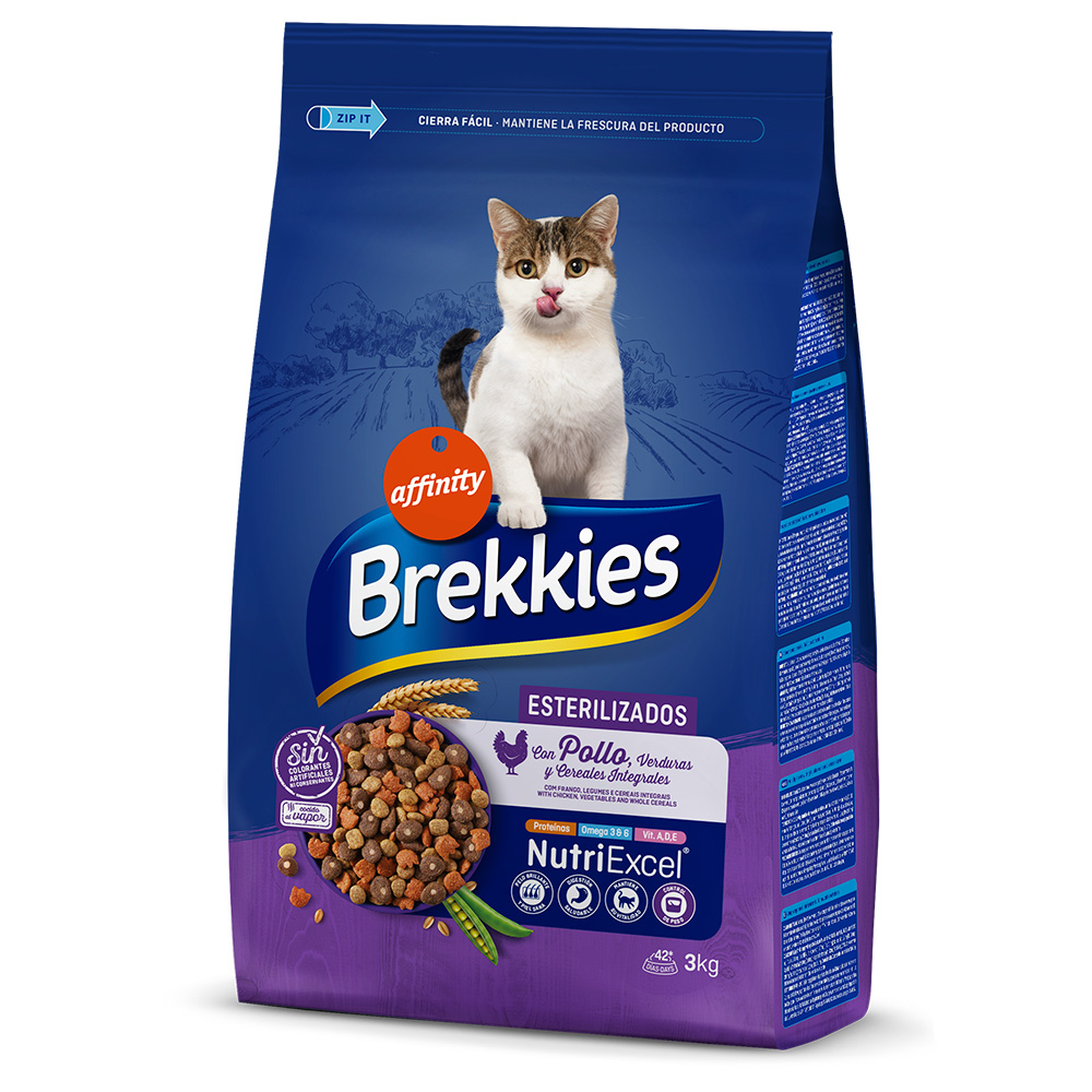 Brekkies Sterilized - 4 x 3 kg