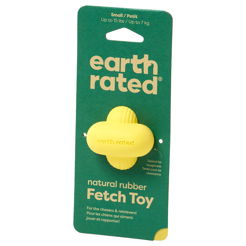 Earth Rated zabawka do aportowania z naturalnej gumy - Rozmiar S: Ø 5 cm