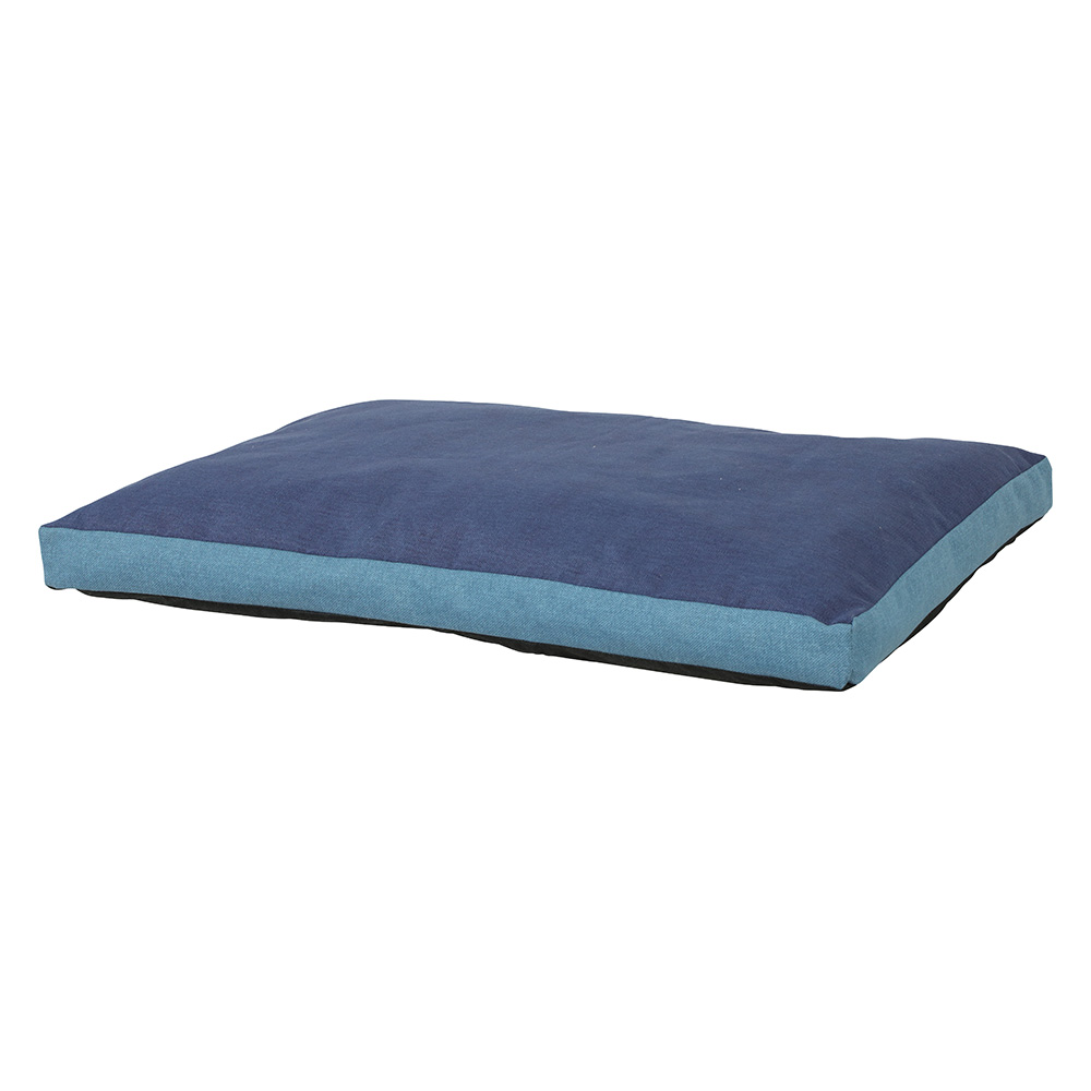 Zolux poduszka dla psa One Indigo - Rozmiar 1: dł. 60 x szer. 41 x wys. 12,5 cm miniaturka
