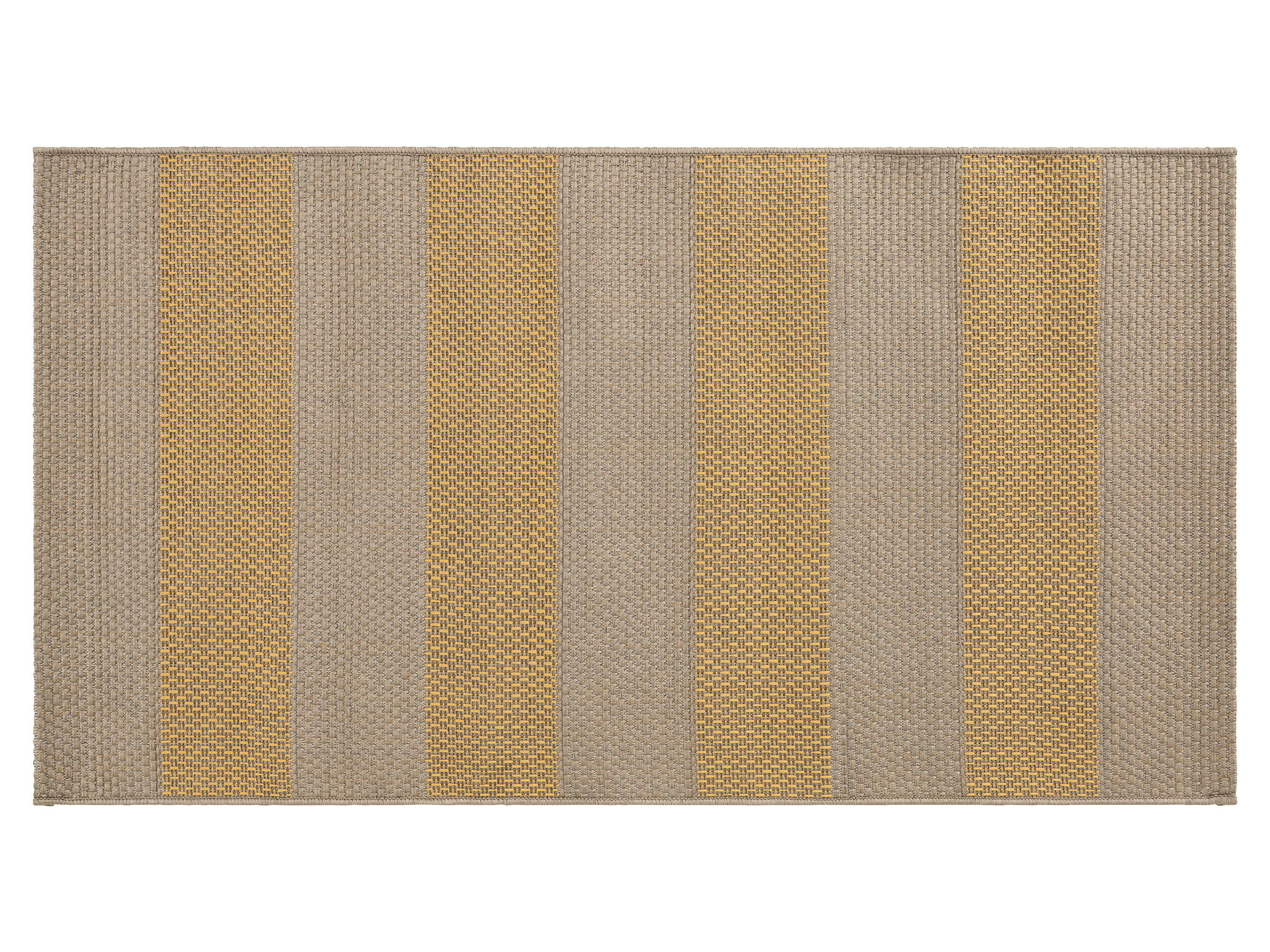 LIVARNO home Dywan zewnętrzny, 80 x 150 cm (Beżowy/ żółty) miniaturka