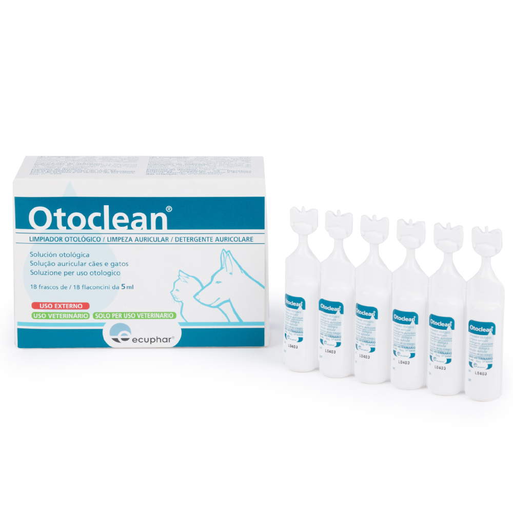 Otoclean Środek do czyszczenia uszu - 18 x 5 ml