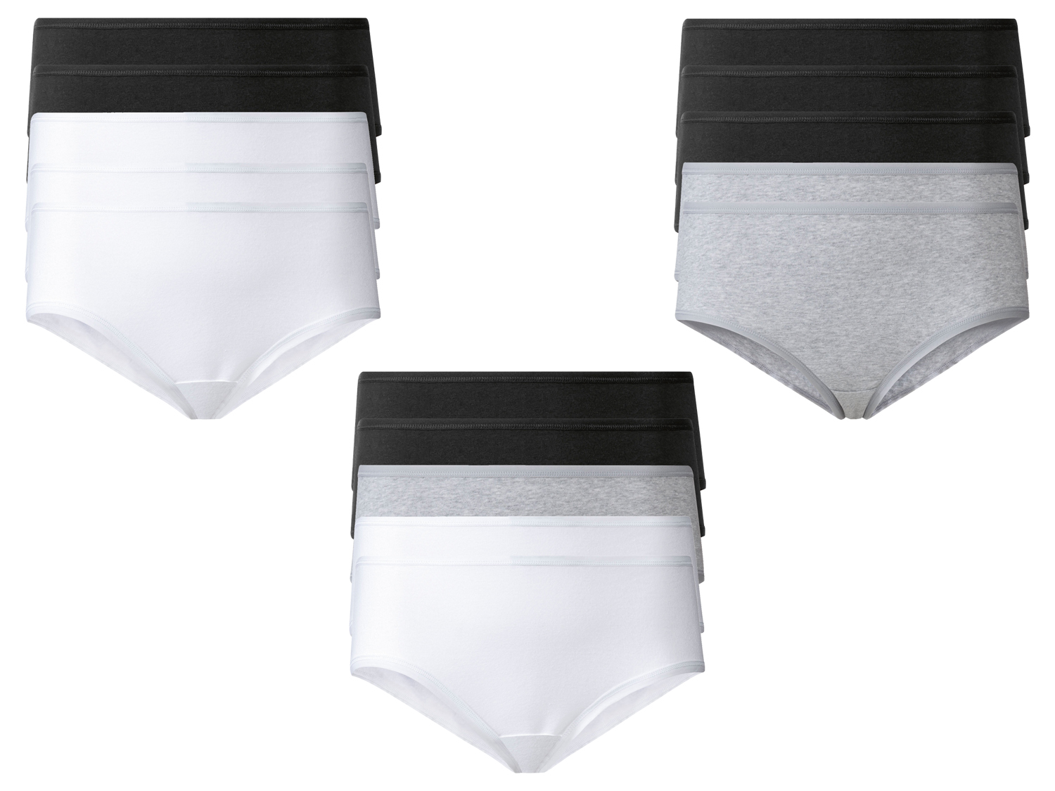 esmara® Hipstery damskie z bawełną, 5 par miniaturka