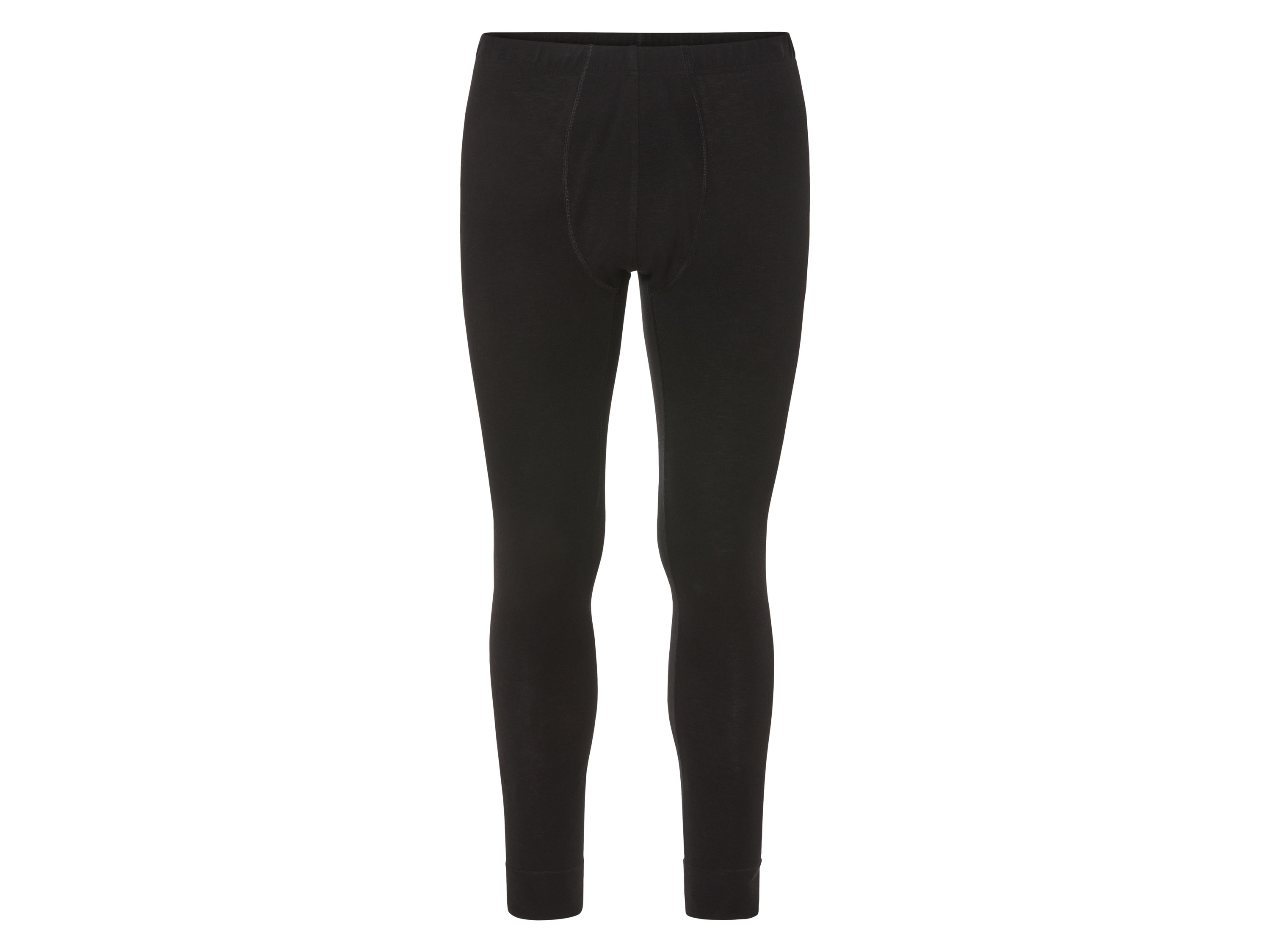 LIVERGY® Kalesony termiczne męskie z wełną merino (Czarny, 5/M)