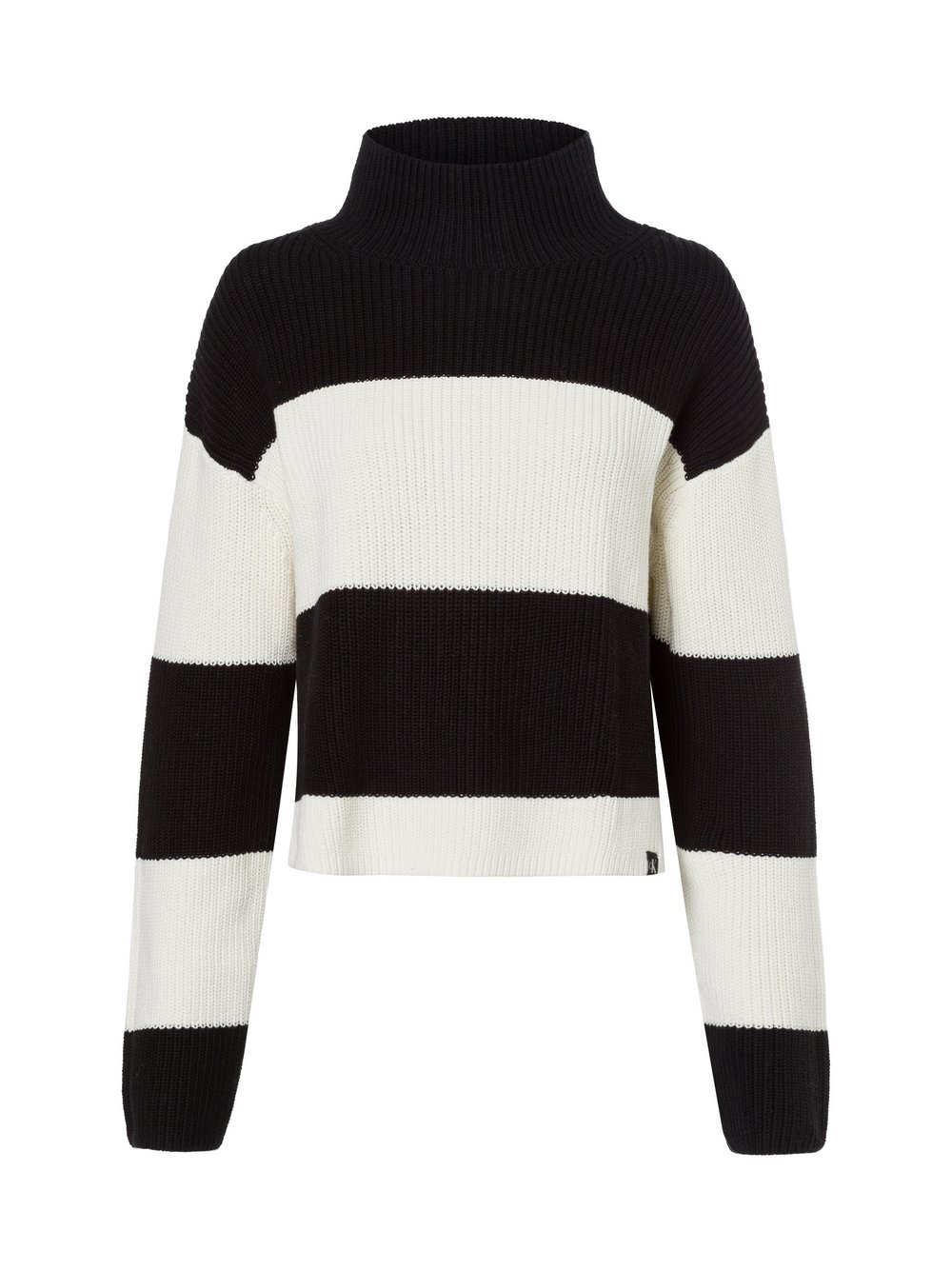 Calvin Klein Jeans Sweter damski z dzianiny Kobiety Bawełna czarny|biały, M