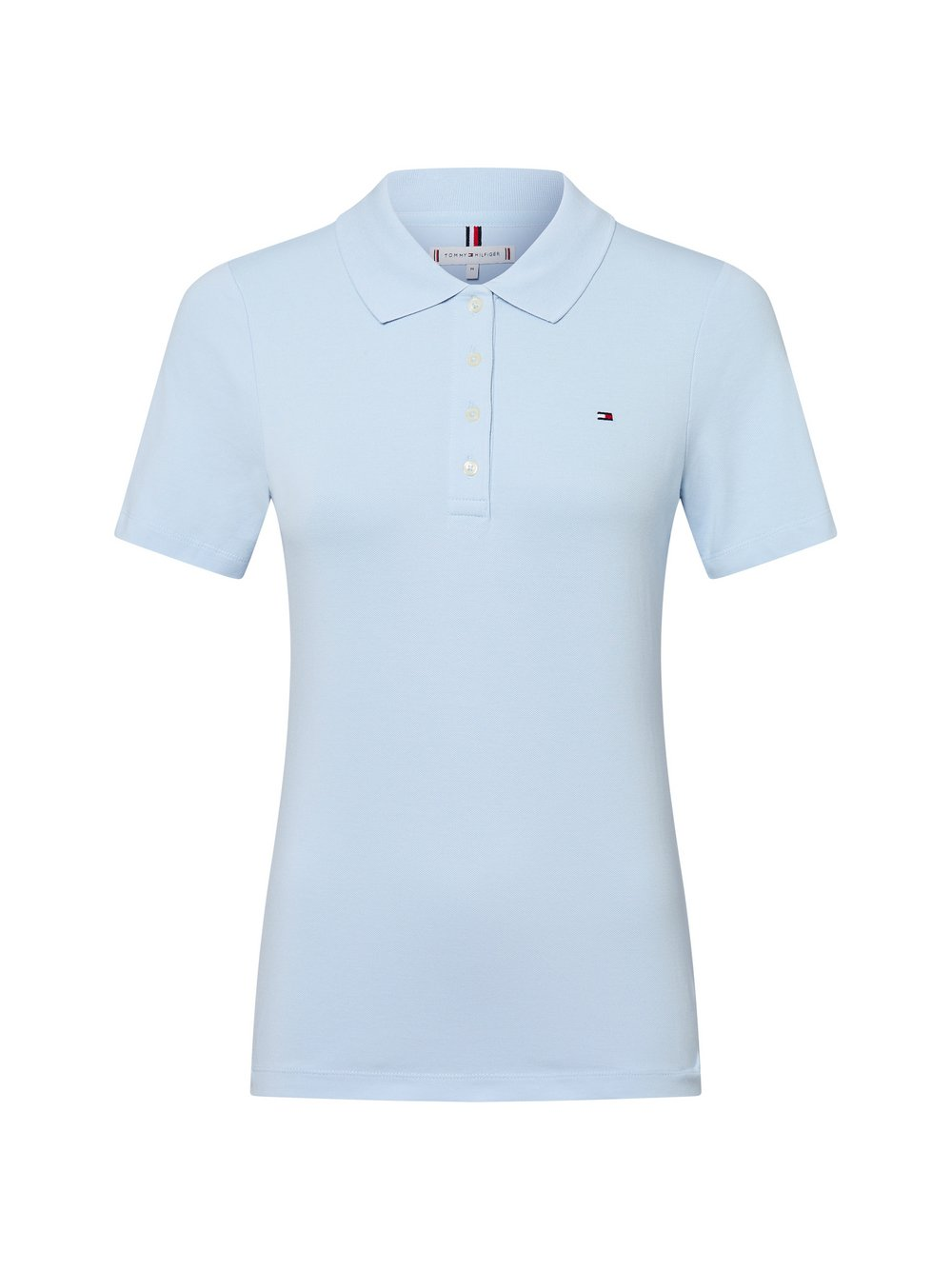 Tommy Hilfiger Damska koszulka polo Kobiety Bawełna niebieski, XL