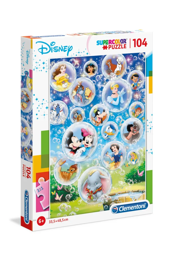 Puzzle 104 el. SuperColor. Disney