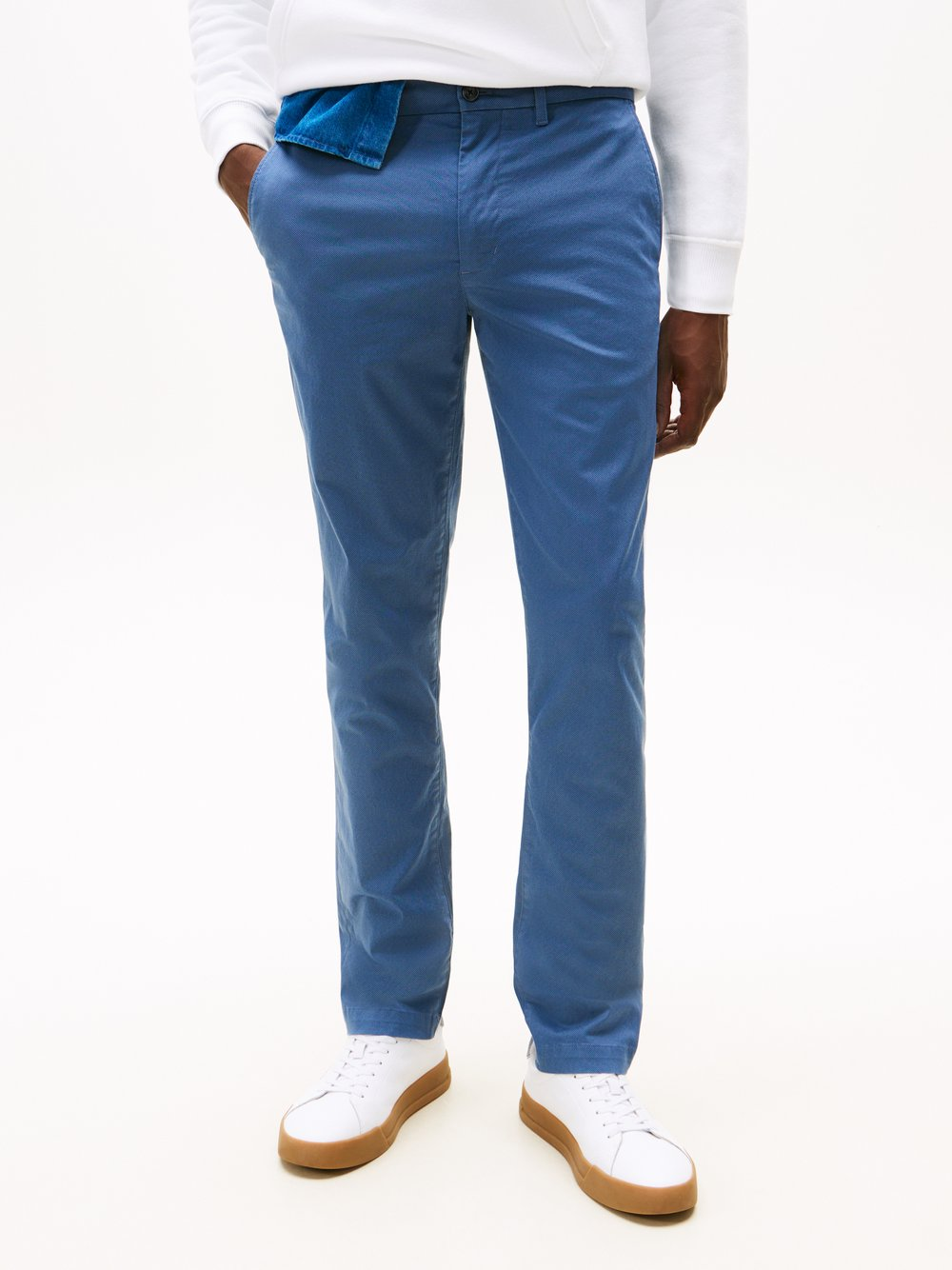 Tommy Hilfiger Chino - Bleecker Mężczyźni Bawełna niebieski, 33-32