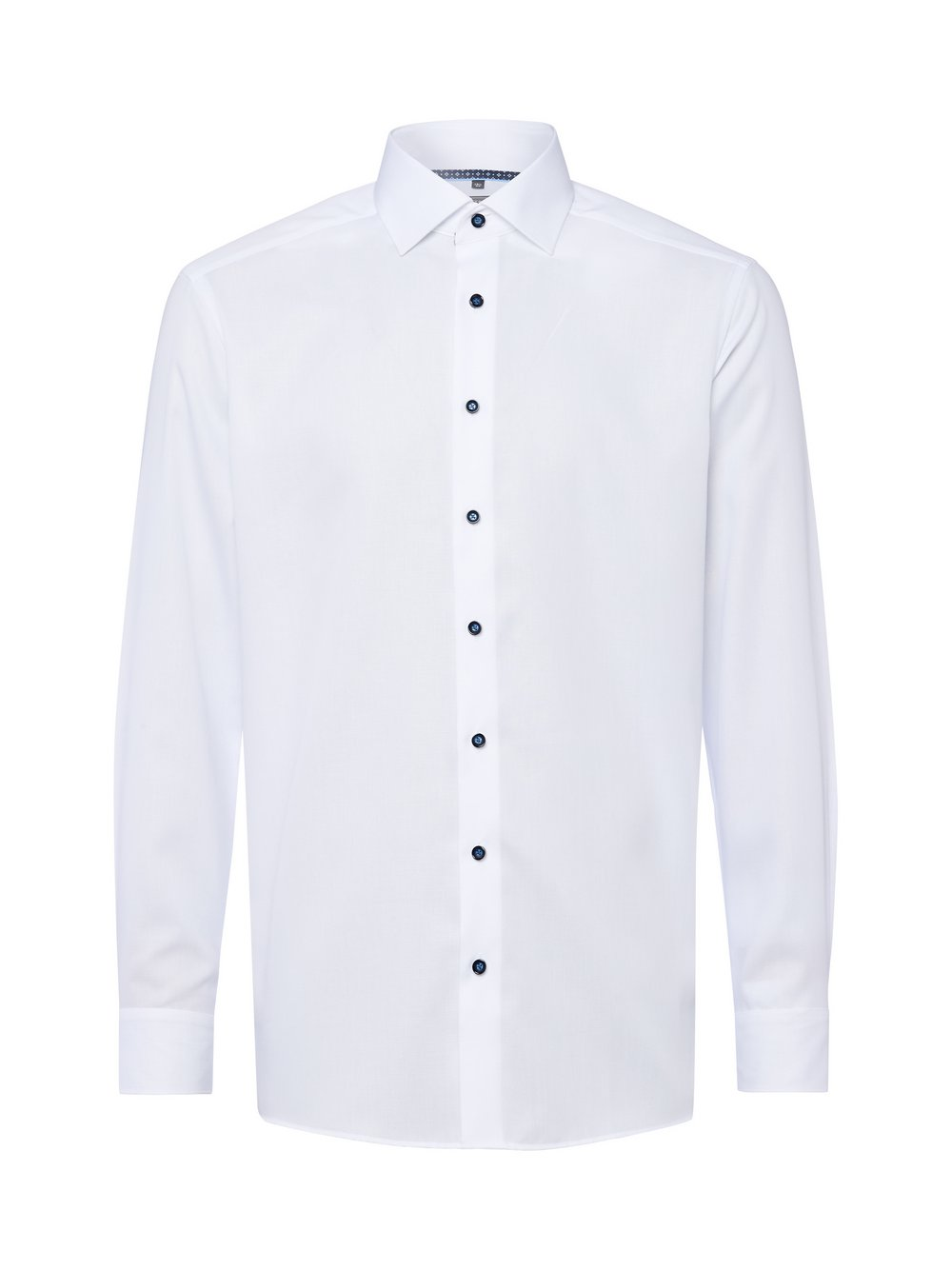 Finshley & Harding Koszula męska - Easy Care Mężczyźni Modern Fit Bawełna biały, 45