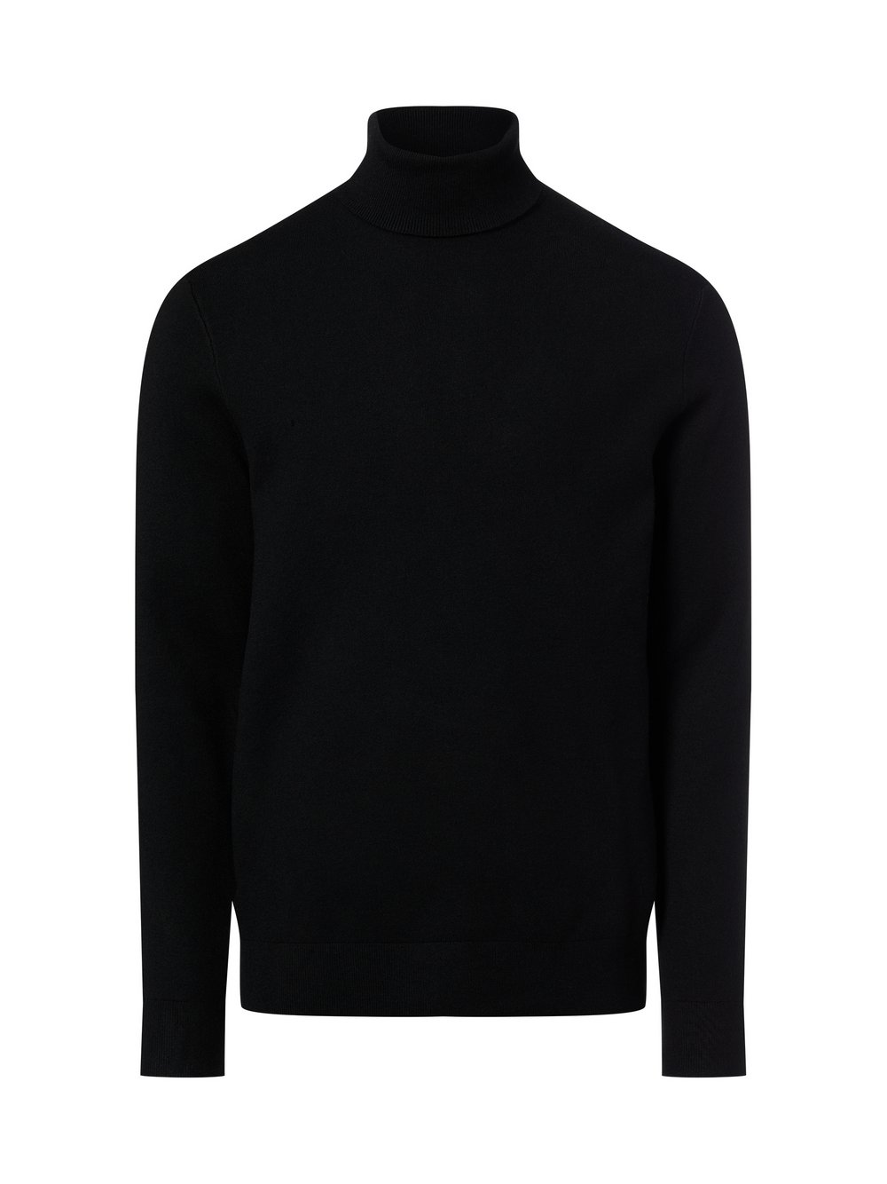 Lindbergh Męski sweter Mężczyźni Sztuczne włókno czarny, XL