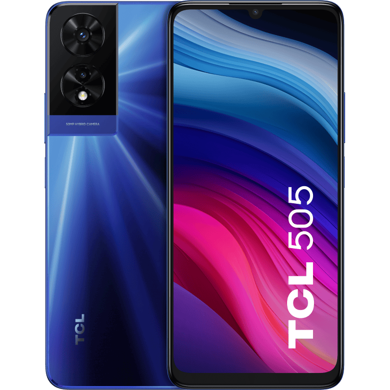 TCL 505 4/128GB DS Niebieski