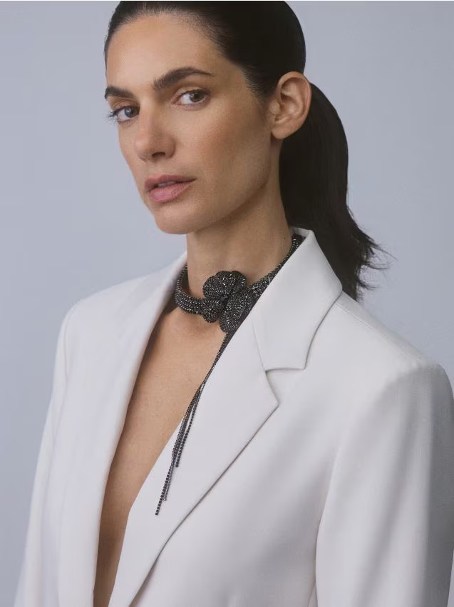 Reserved - Naszyjnik choker - czarny