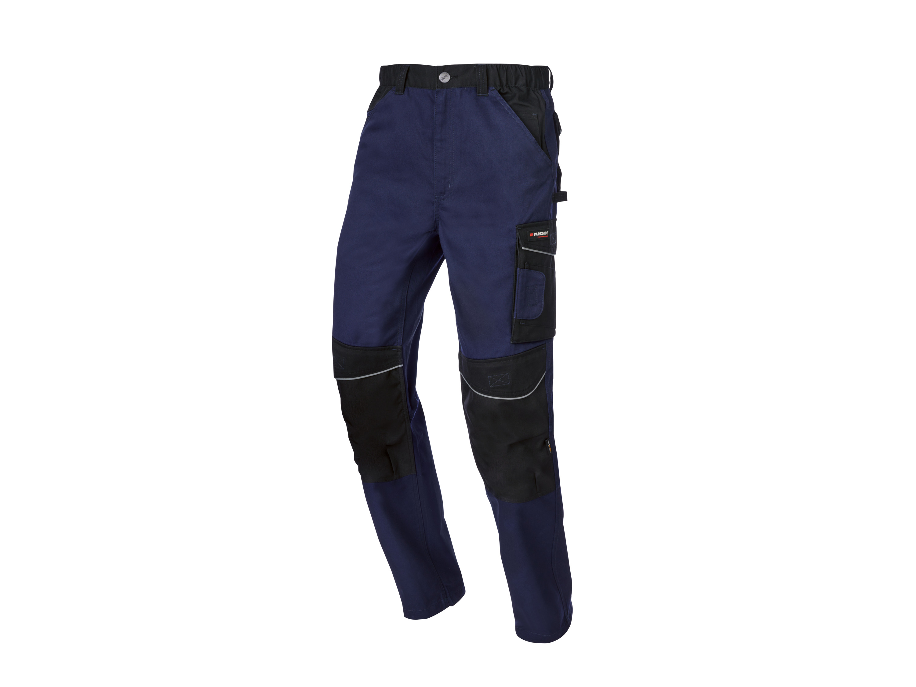 PARKSIDE PERFORMANCE® Spodnie robocze męskie hydrofobowe (Granatowy, 58)