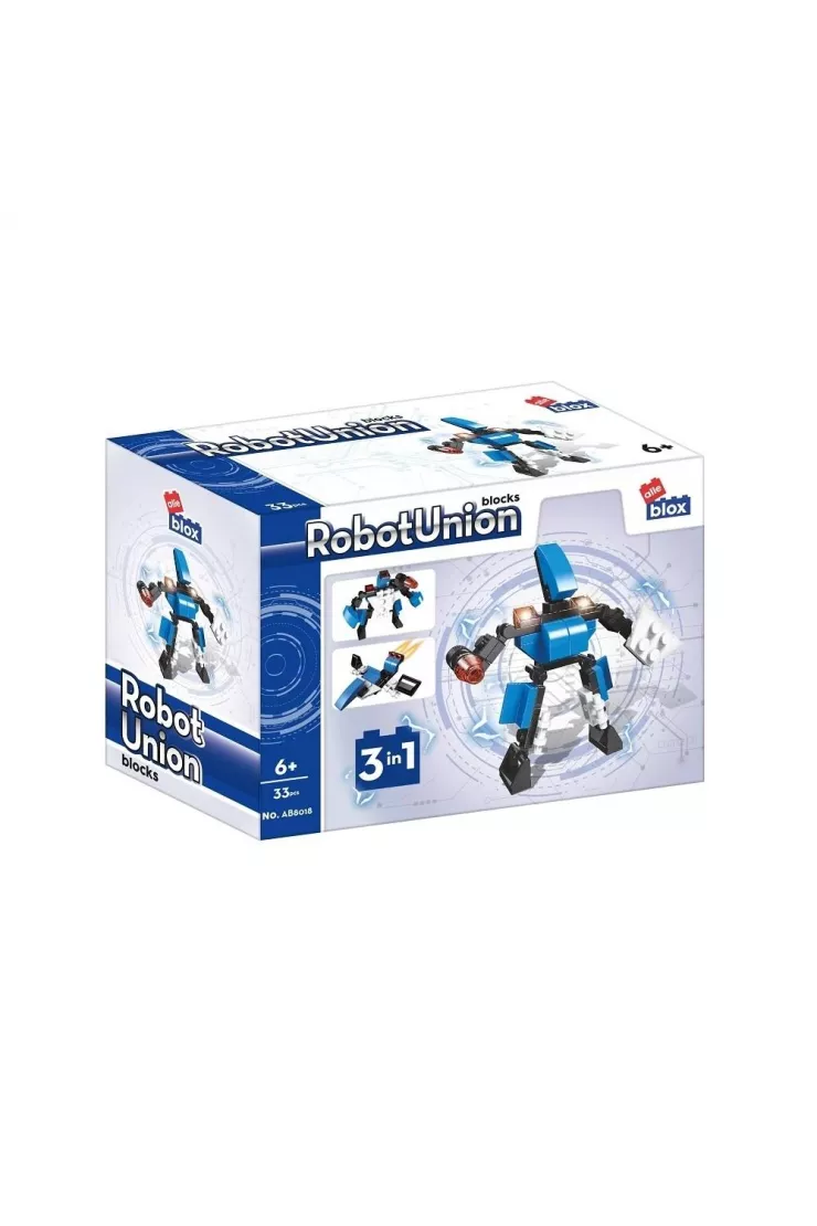  Klocki konstrukcyjne Robot 33 elementy ALLEBLOX