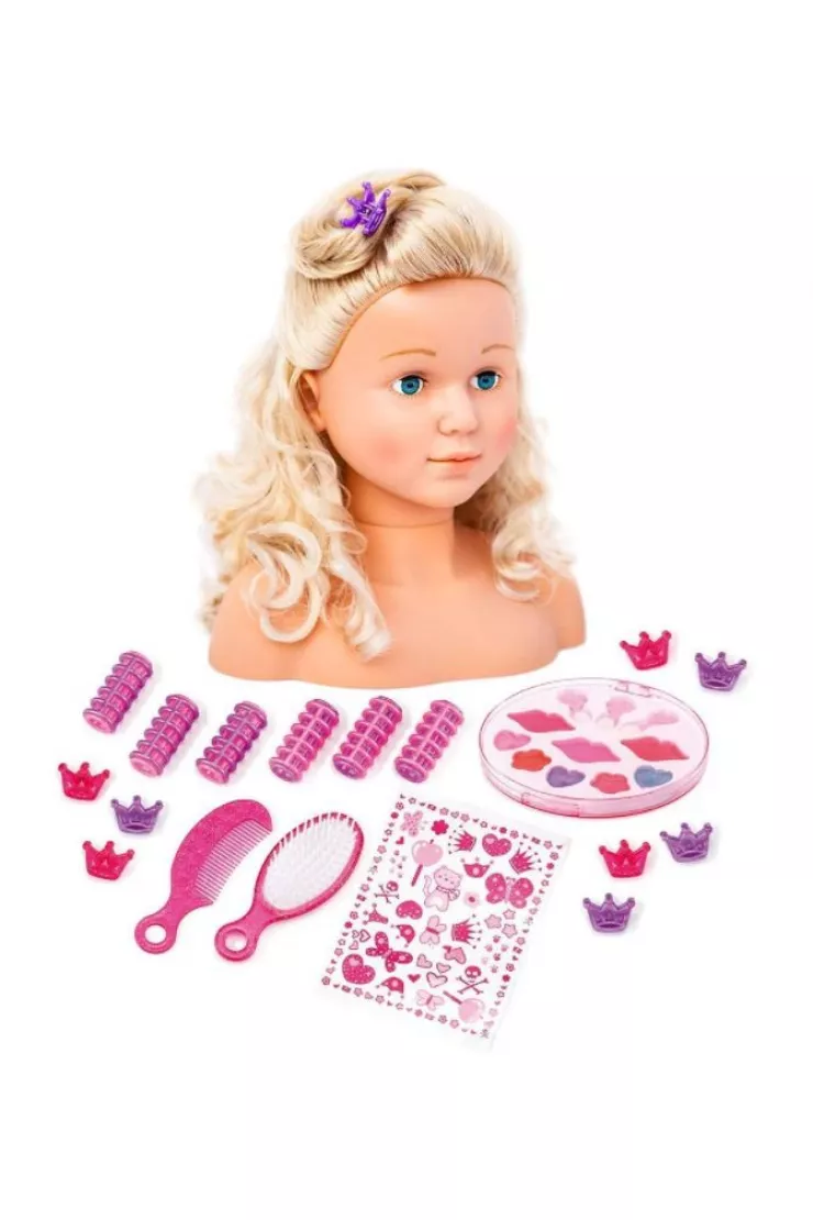 Głowa Super Model do stylizacji z kosmetykami