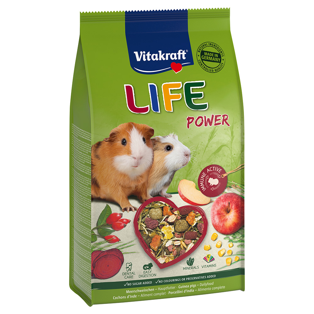 Vitakraft Life Power dla świnki morskiej - 600 g miniaturka