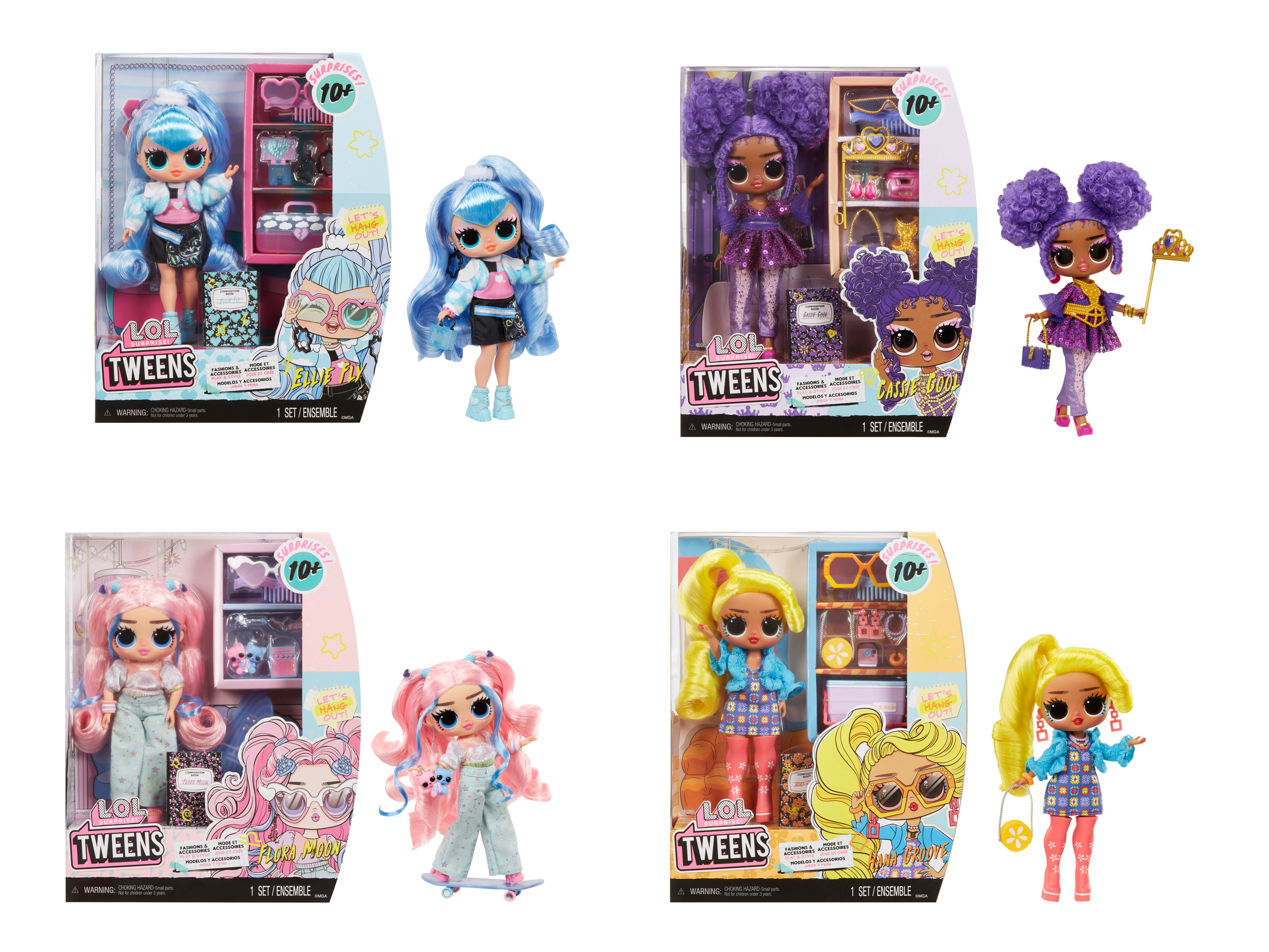 LOL Suprise! Lalka Tweens Fashion, ok. 17 cm