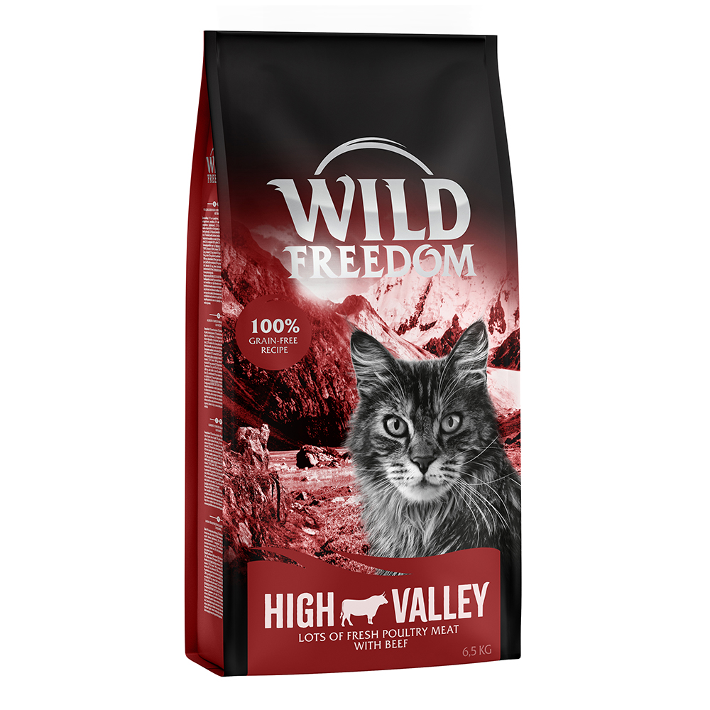 Wild Freedom Adult "High Valley", wołowina - bezzbożowa receptura - 6,5 kg
