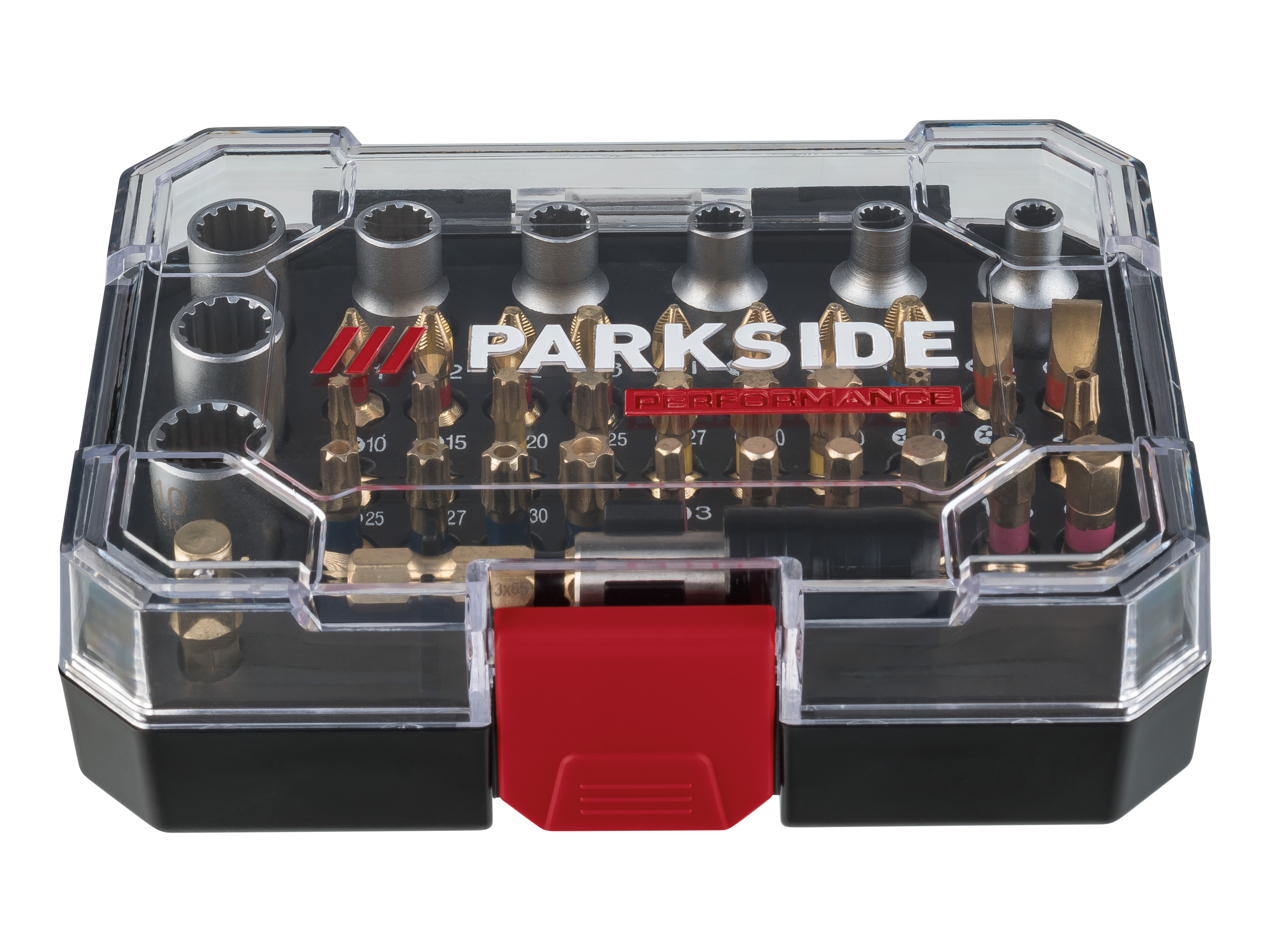 PARKSIDE PERFORMANCE® Zestaw bitów skrętnych PBSP 2 D4 (Zestaw bitów i nasadek 40 sztuk.) miniaturka