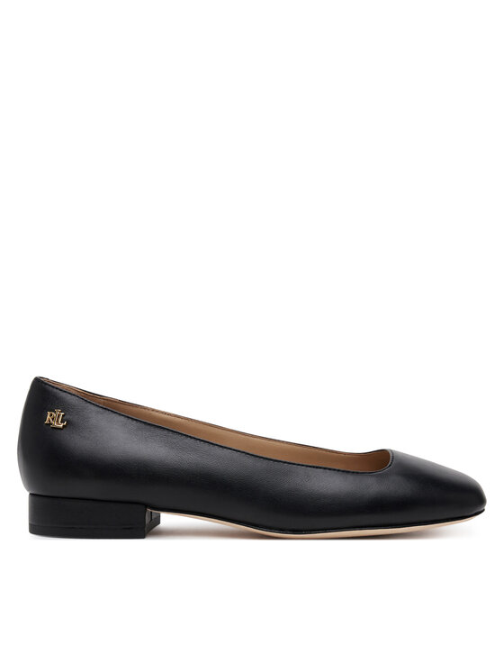 LAUREN RALPH LAUREN Baleriny Emellie 802970534001 Czarny