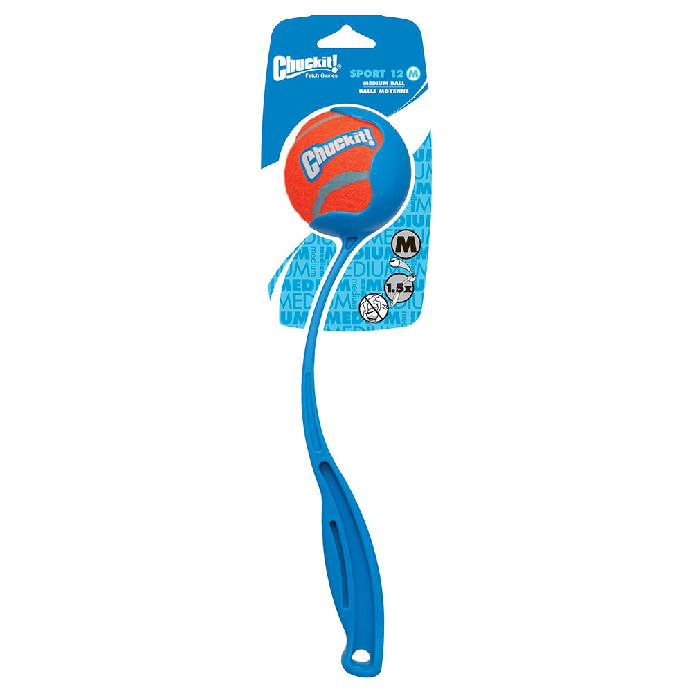 Chuckit! Ball Launcher Sport wyrzutnia z piłką - 12M, dł. 30 cm