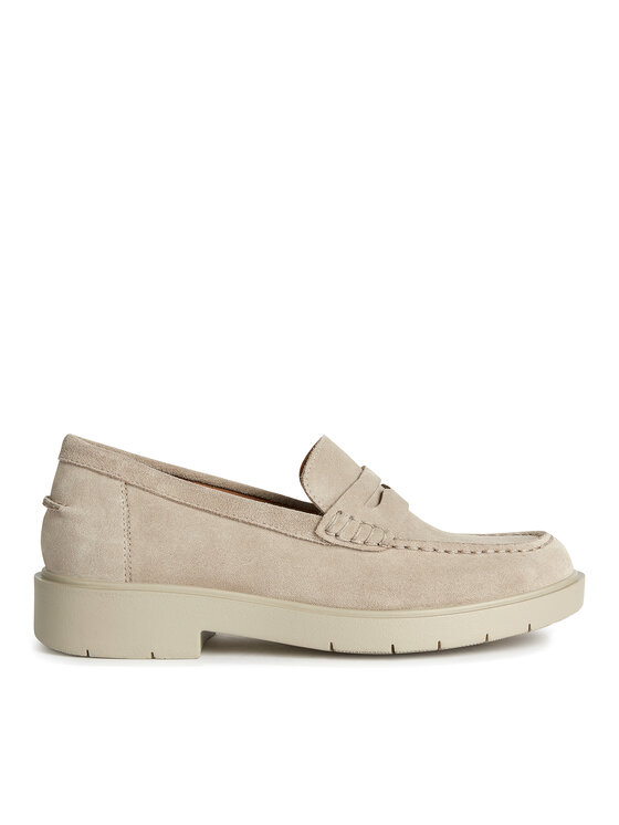 Geox Loafersy D Spherica Ec1 B D65DKB 00022 C5004 Beżowy