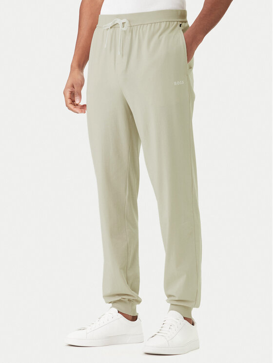 BOSS Spodnie dresowe Mix&Match 50515305 Szary Regular Fit