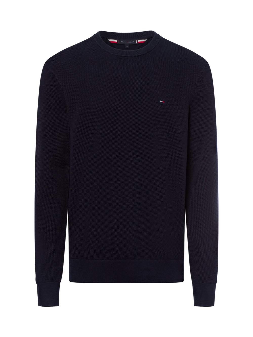 Tommy Hilfiger Męski sweter Mężczyźni Bawełna niebieski, M