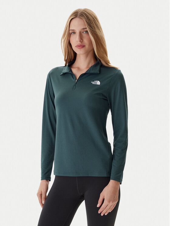 The North Face Koszulka techniczna Flex NF0A8BRQ Zielony Slim Fit
