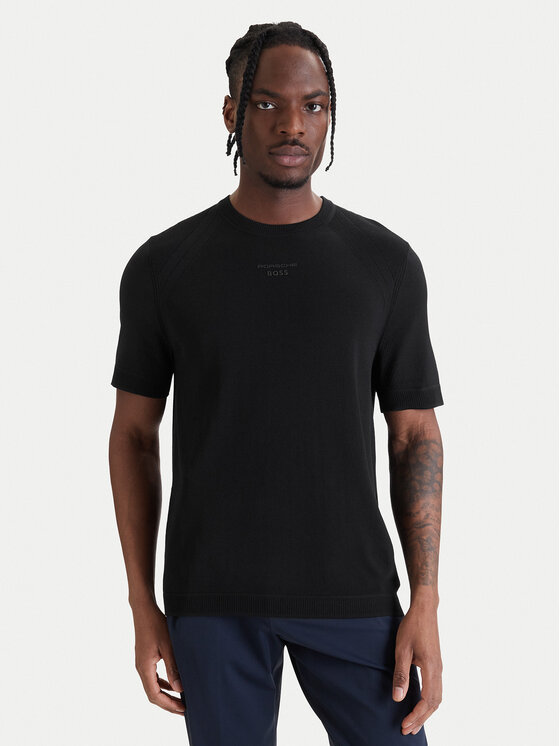 BOSS T-Shirt Spirit70 50558363 Czarny Regular Fit