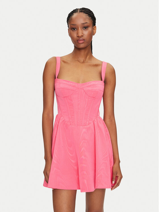 Bardot Sukienka koktajlowa Nisa Corset 59866DB Różowy Regular Fit