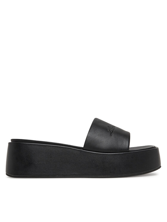 LOVE MOSCHINO Klapki JA28177I0MIA0000 Czarny