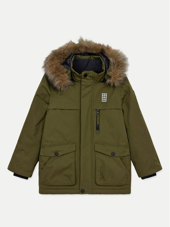 LEGO Kurtka zimowa Jebel 751 11010249 Khaki Regular Fit