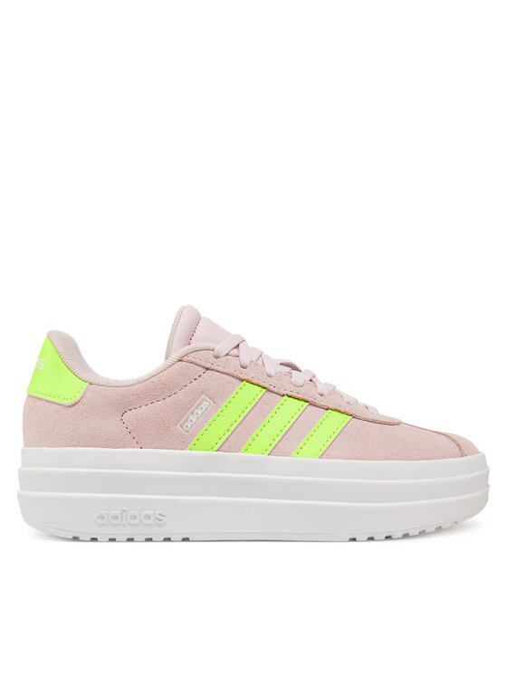 adidas Sneakersy VL Court Bold JI1017 Różowy