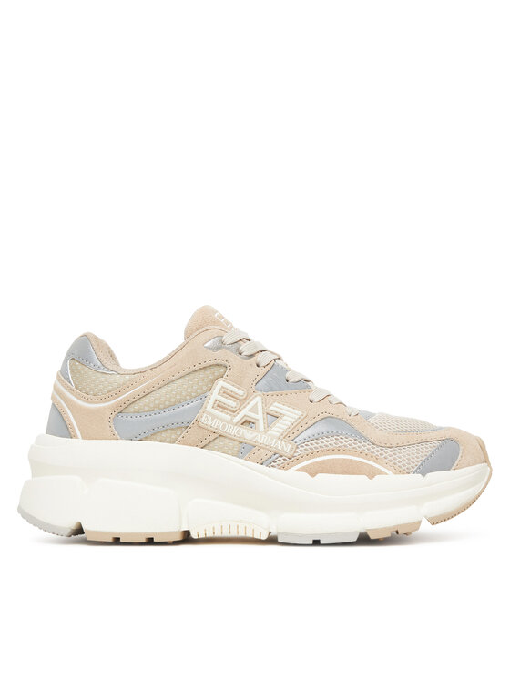EA7 Emporio Armani Sneakersy X8X237 XK425 MZ202 Beżowy