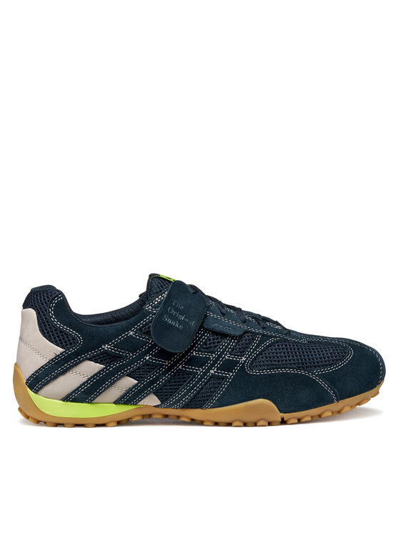 Geox Sneakersy U Snake Original U55MNA 02214 C4002 Granatowy