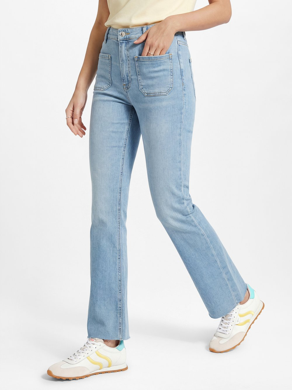 Joop Jeans Dżinsy bootcut - Ella-Oh Kobiety Bawełna niebieski, 28