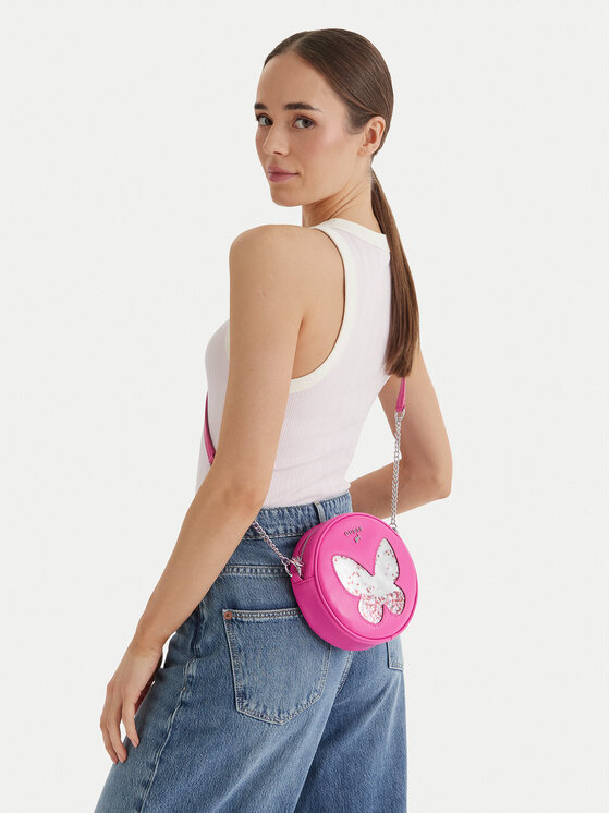 Guess Torebka J6GZ08 WH7G0 Różowy