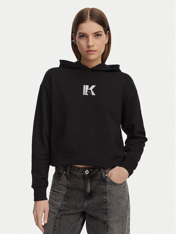 Karl Lagerfeld Jeans Bluza B2W20037 Czarny Regular Fit
