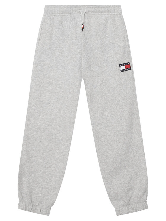 Tommy Hilfiger Spodnie dresowe KS0KS00715 Szary Regular Fit