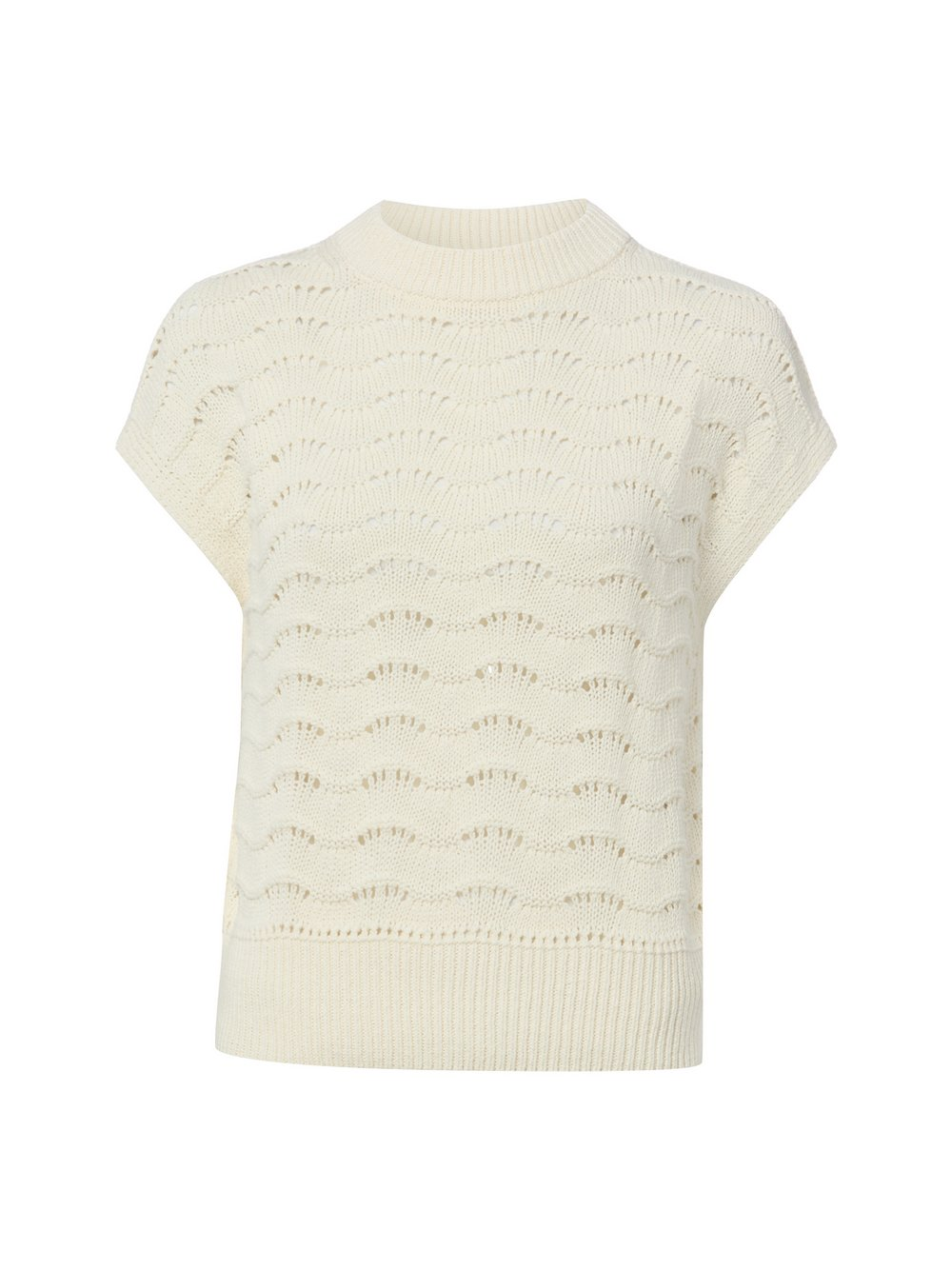 Opus Damski sweter z dzianiny - Pydra Kobiety Bawełna (100%) biały, 38