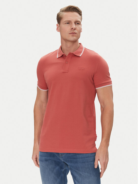 JOOP! Jeans Polo 15 JJJ-04Agnello 30045613 Czerwony Modern Fit