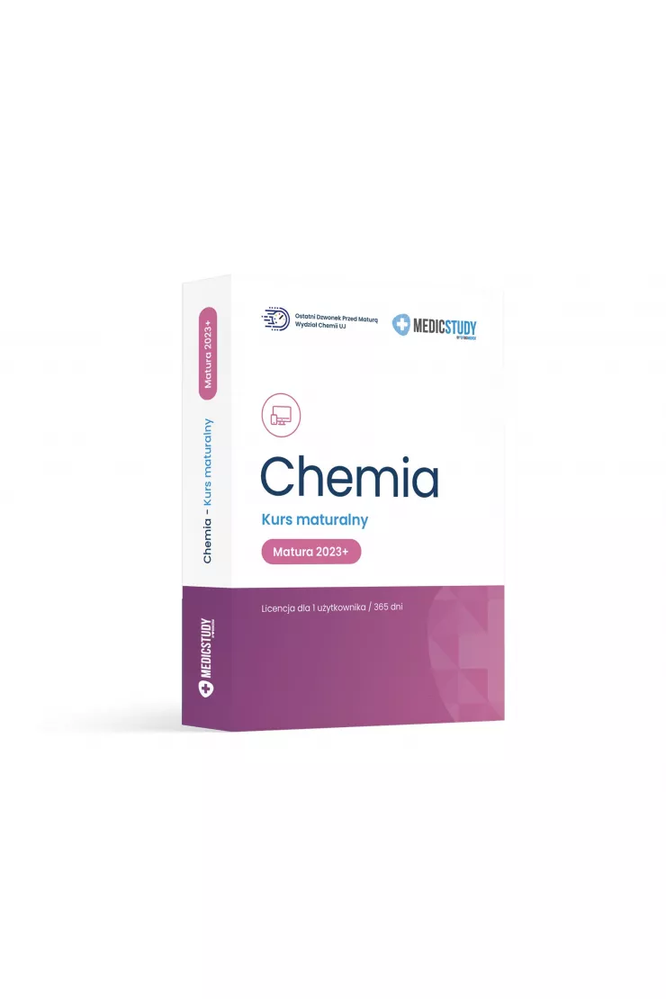 Kurs maturalny. Chemia klasa 1-4 matura 2023+