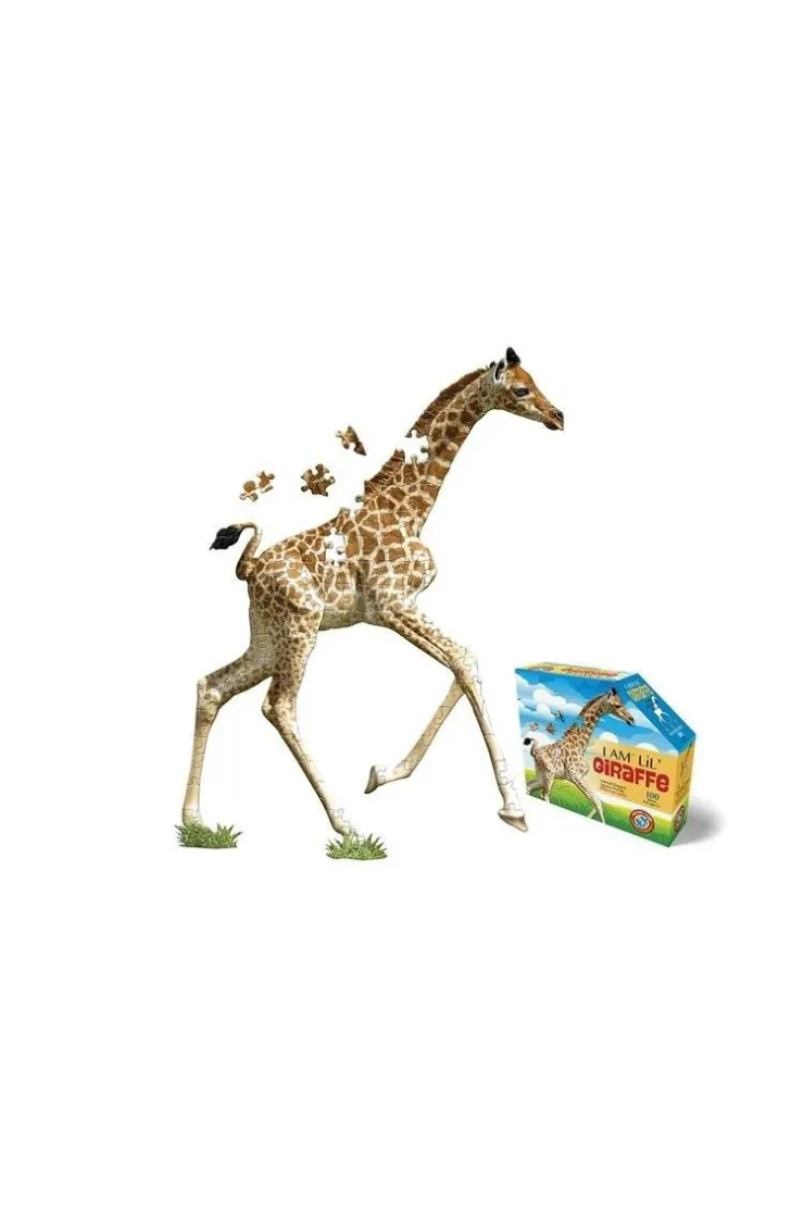 Puzzle konturowe 100 el. I am Lil - Żyrafa