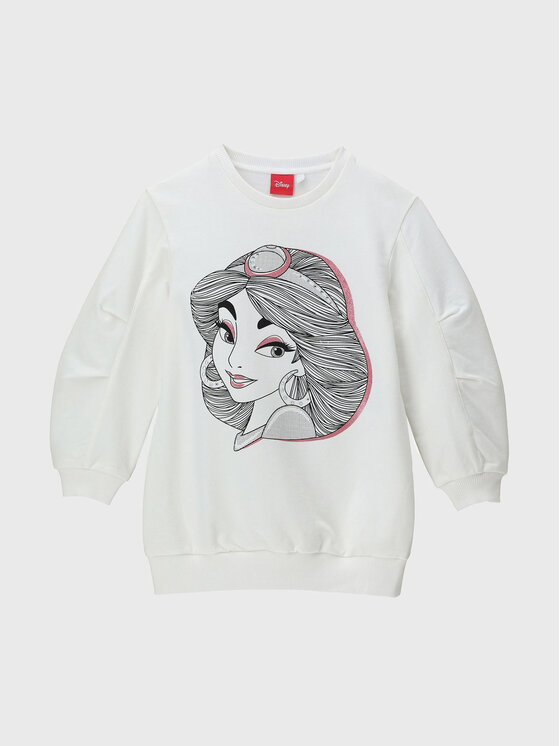 Original Marines Bluza DISNEY DCAV3649F Écru Regular Fit